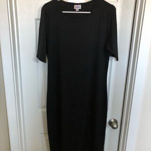 Lularoe XL black dress